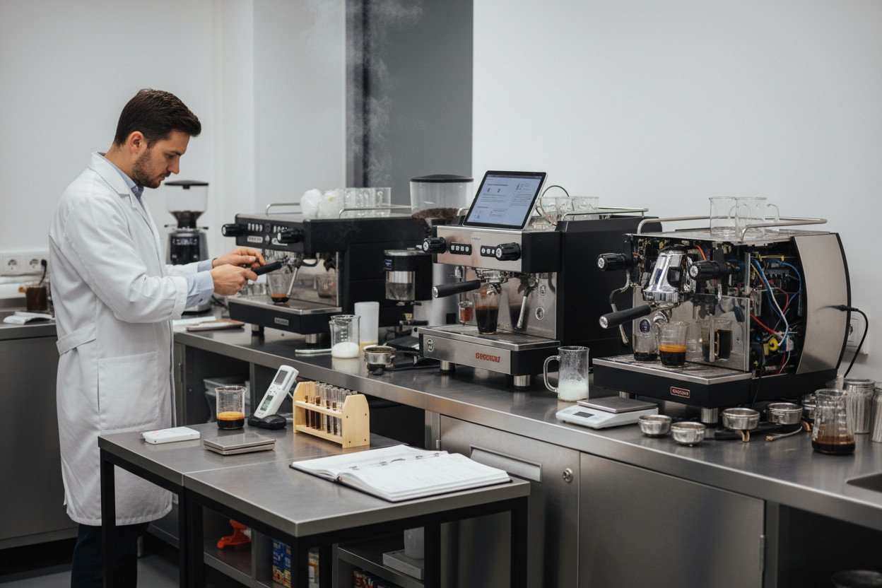 Jak testowaliśmy ekspresów do kawy w tym zestawieniu