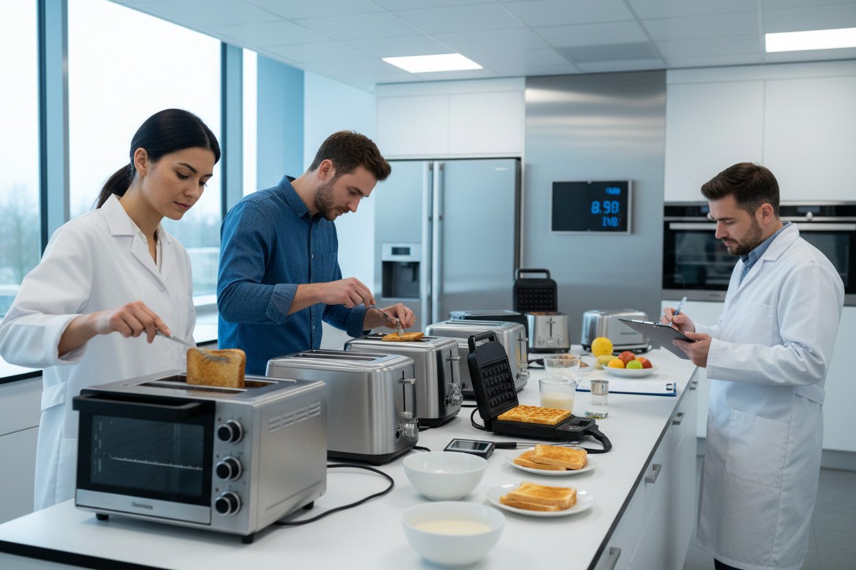 Jak testowaliśmy toster opiekacz i gofrownicy w tym rankingu