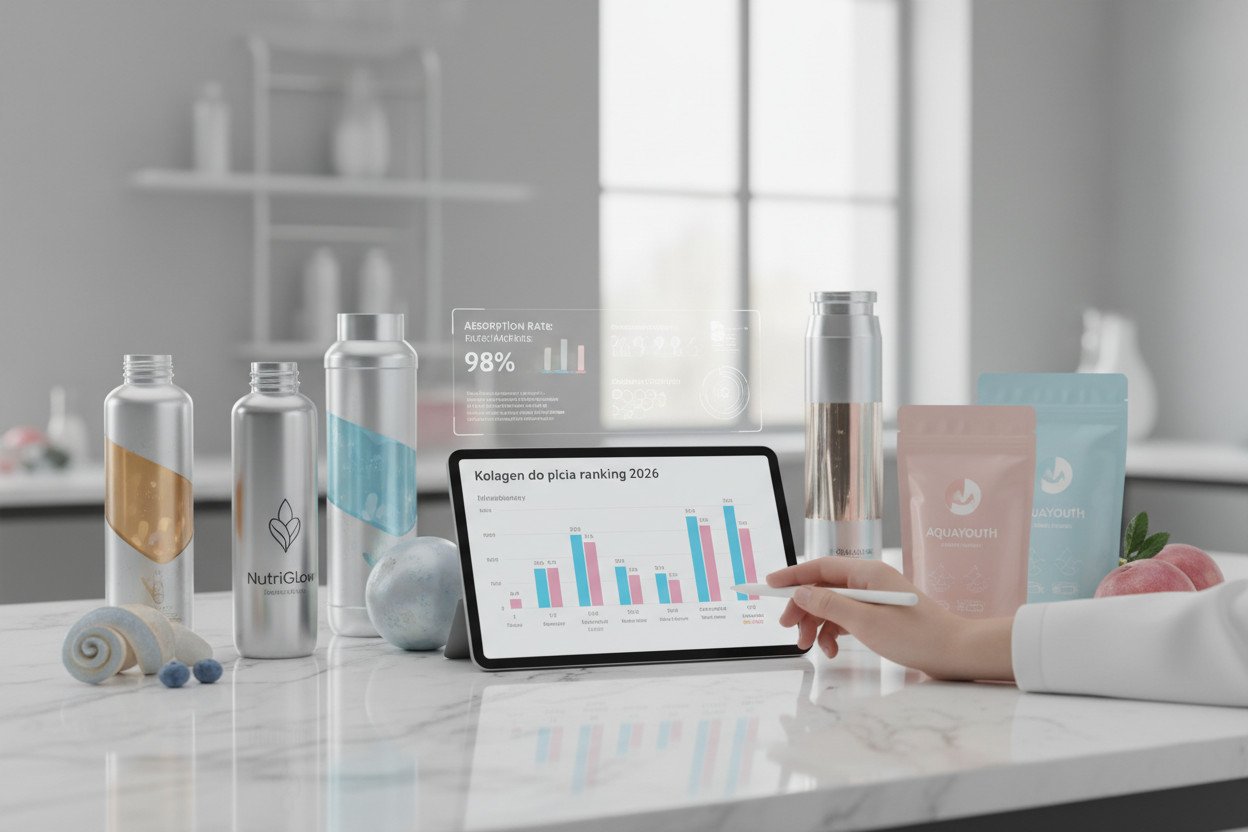 Kolagen do picia ranking — analiza produktów dostępnych w 2026