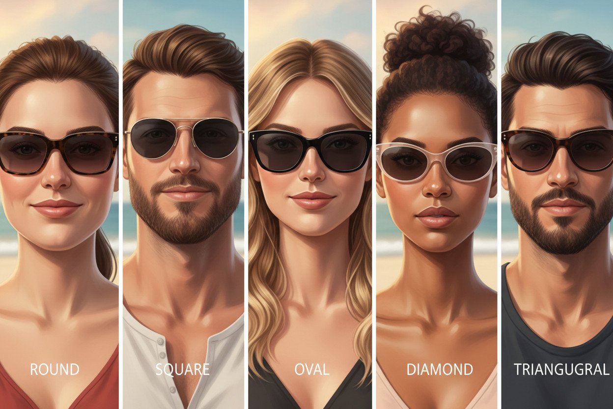 Kształt twarzy a wybór oprawki — tabela dopasowań