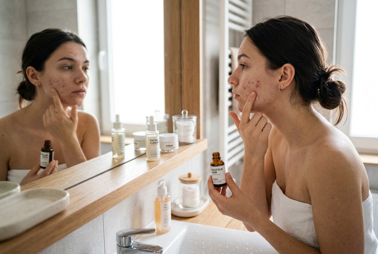 Kwas salicylowy — najważniejszy składnik aktywny w pielęgnacji trądziku