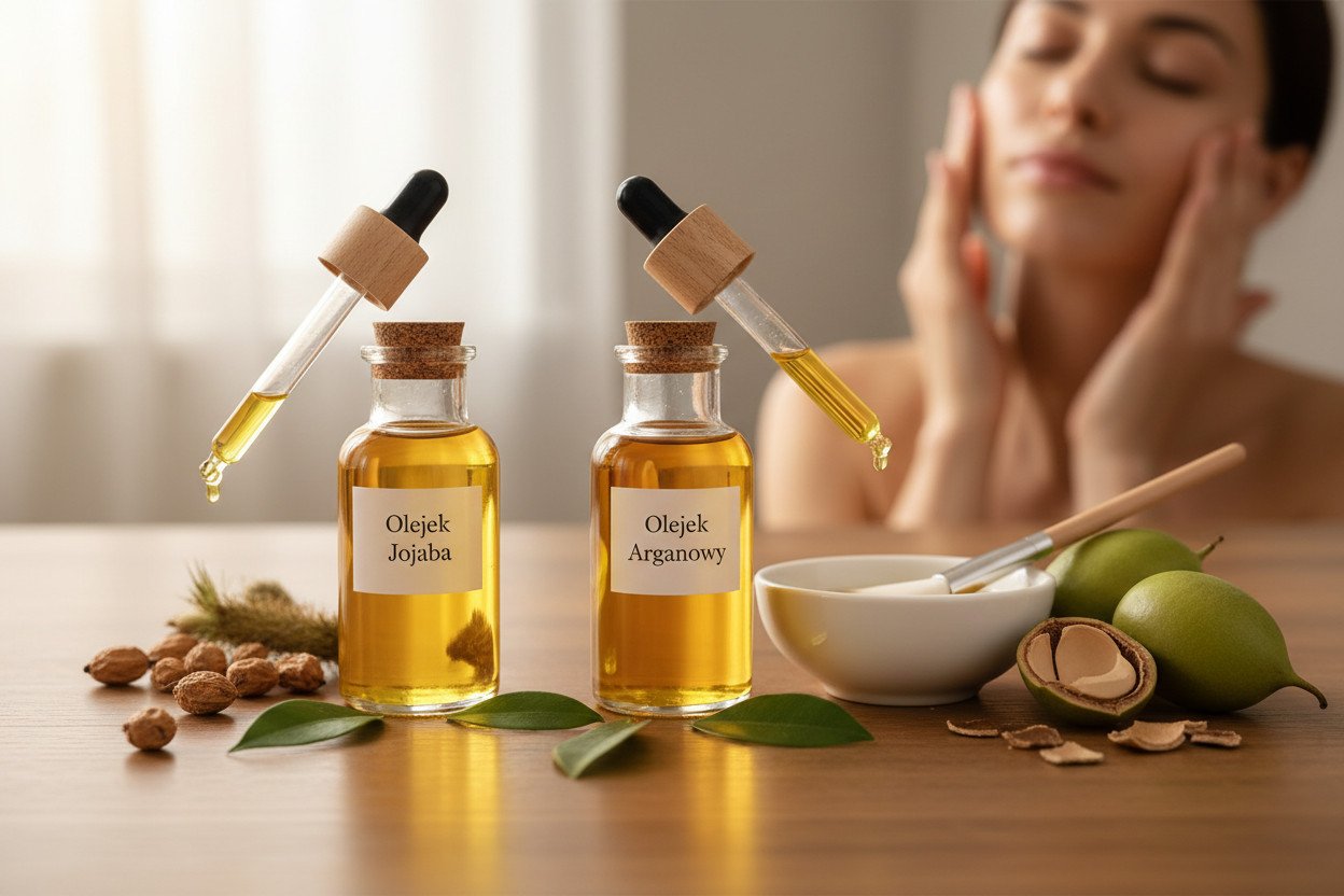 Olejek jojoba i olejek arganowy — dwa fundamenty olejowania twarzy