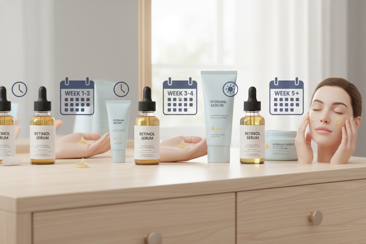 Retinol dawkowanie i harmonogram wprowadzania krok po kroku