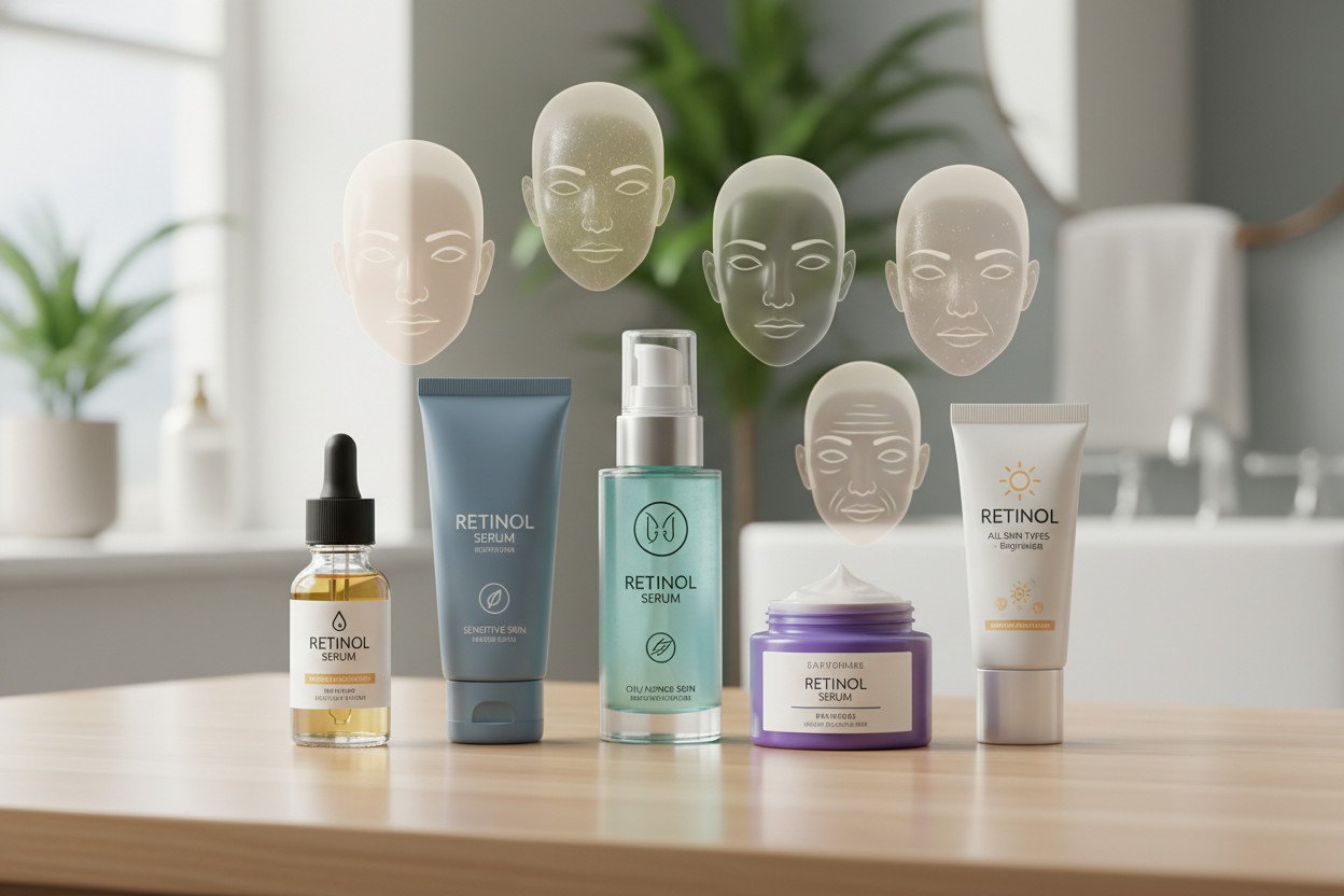 Retinol na twarz — jak dobrać produkt do swojego typu skóry