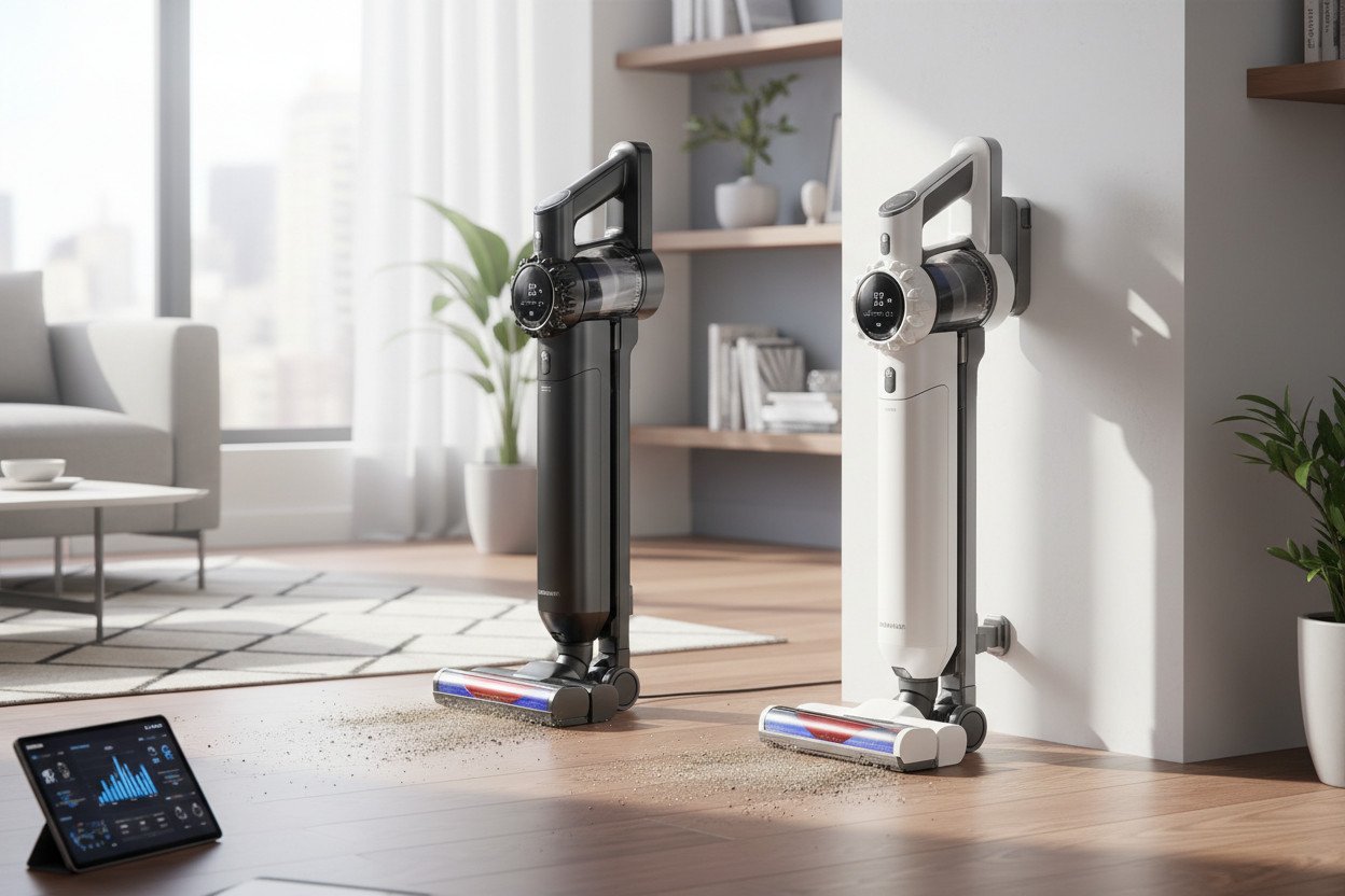 Samsung w teście odkurzaczy — Bespoke Jet AI vs Jet 75