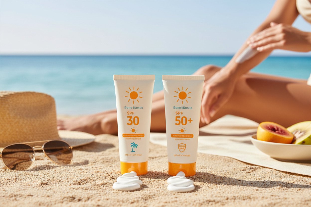SPF 30 czy SPF 50 — co wybrać na co dzień