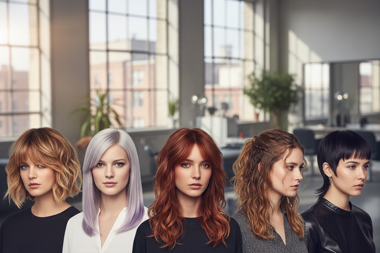 Włosy do ramion — medium length jako pole eksperymentów